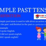 simple past tense | we carve the raw