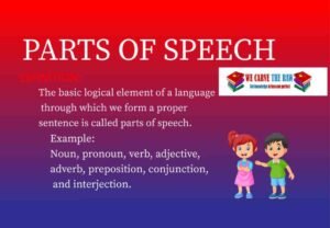 parts of speech