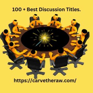 100 Best Discussion titles in English 