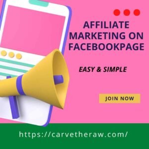 Affiliate Marketing on the Facebook page.